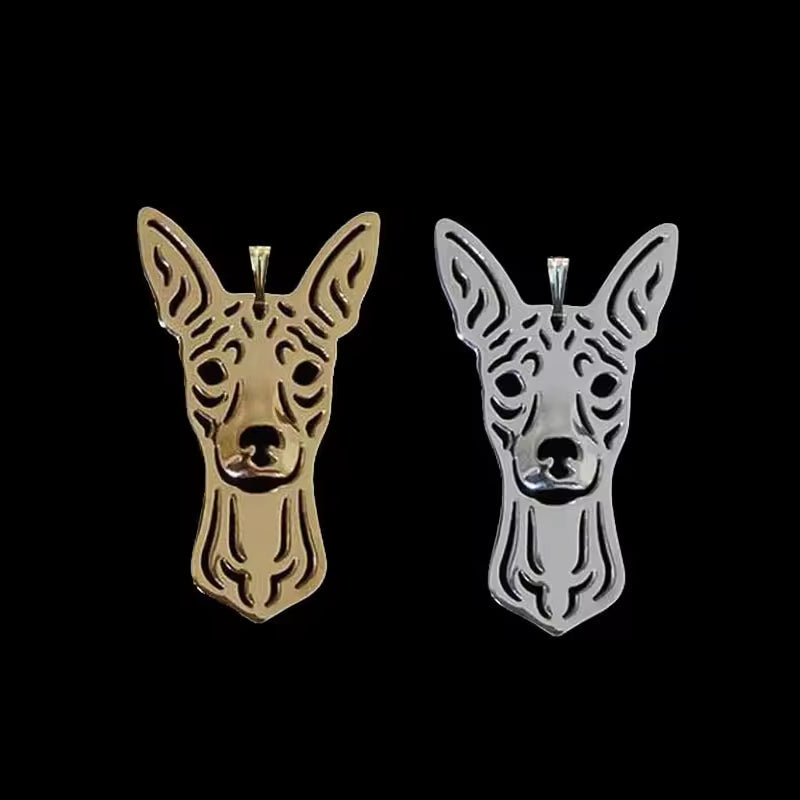 Elegant Miniature Pinscher Dog Charm Necklace – Premium Jewelry
