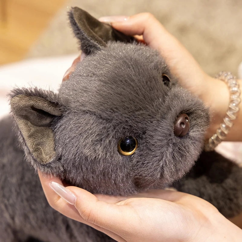 Adorable Blue French Bulldog Plush Toy – Cozy Stuffed Animal Gift