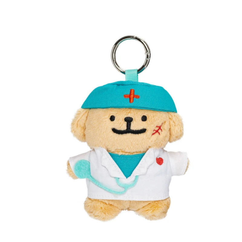 Adorable Labrador Retriever Plush Keychain - Halloween Gifts