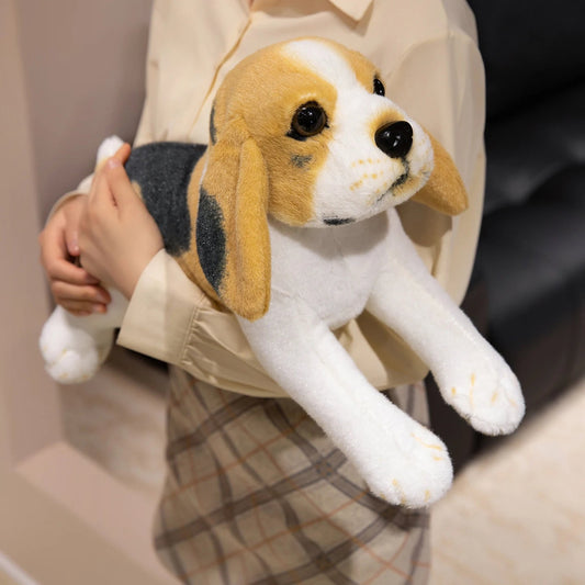 Adorable Tri Color Beagle Plush Toy – Stuffed Animal Gift