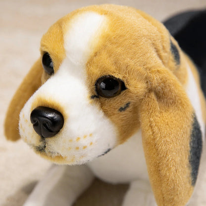 Adorable Tri Color Beagle Plush Toy – Stuffed Animal Gift
