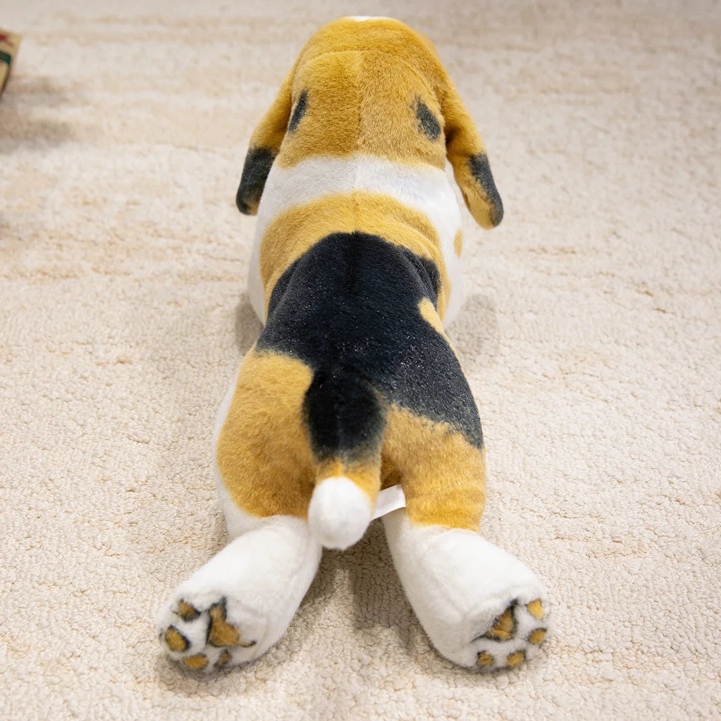 Adorable Tri Color Beagle Plush Toy – Stuffed Animal Gift