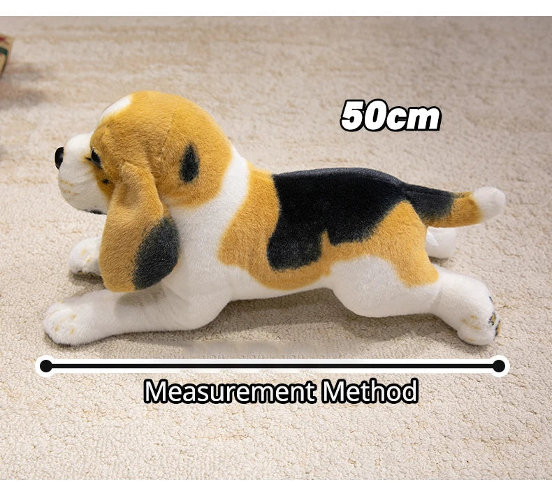 Adorable Tri Color Beagle Plush Toy – Stuffed Animal Gift
