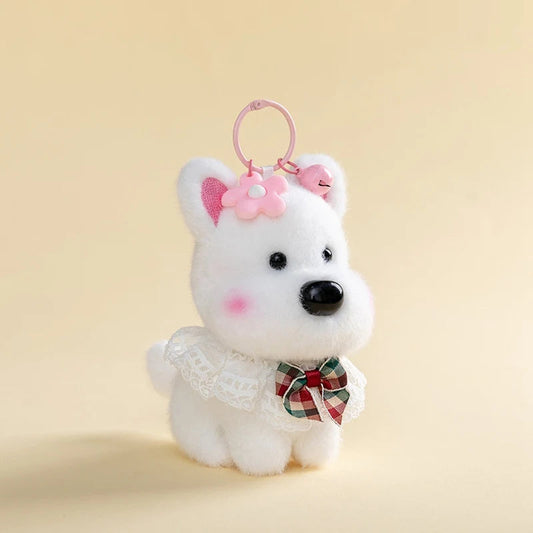 Adorable White West Highland Charm – Cute Pocket Dog Keychain