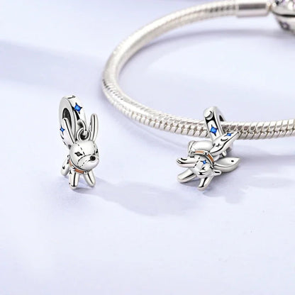 Artistic French Bulldog Charm, Necklace – Creative Silver Dog Jewelry