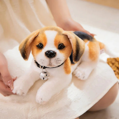 Attractive Tri Color Beagle Plush – Realistic Puppy Keepsake