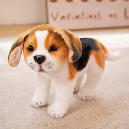 Attractive Tri Color Beagle Plush – Realistic Puppy Keepsake