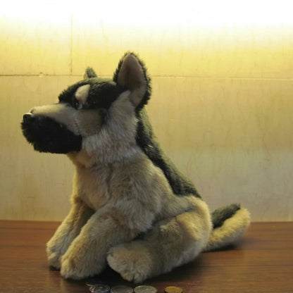Black & Tan Iron Shadow German Shepherd Puppy Plush – Cuddle Protector