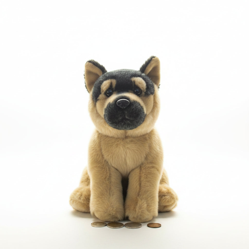 Black & Tan Iron Shadow German Shepherd Puppy Plush – Cuddle Protector