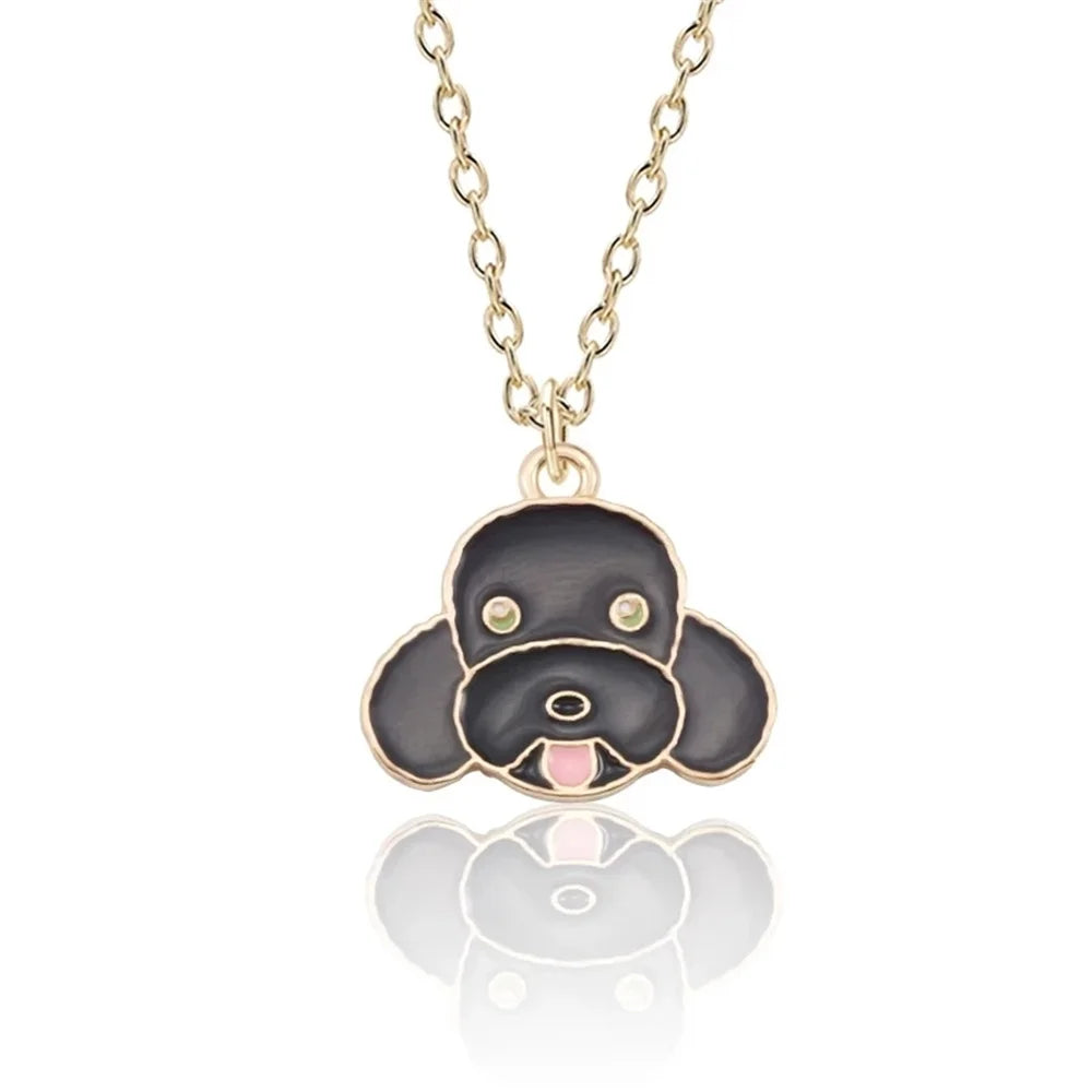 Charming Poodle Necklace – Sophisticated Love Dog Jewelry for Women