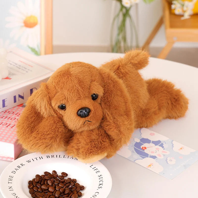 Chic Red Poodle Stuffed Animal – Trendy Plush Gift for Collectors