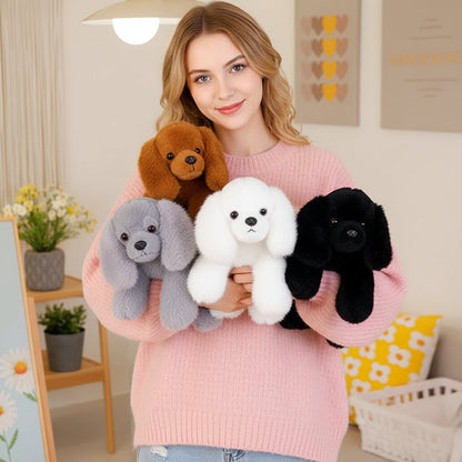 Chic Red Poodle Stuffed Animal – Trendy Plush Gift for Collectors