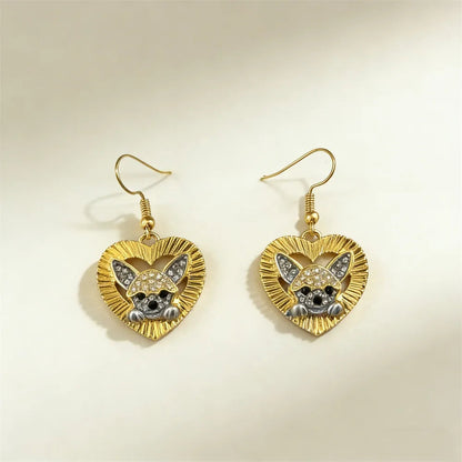 Chihuahua Earrings Jewelry – Charming Puppy Love Keepsake