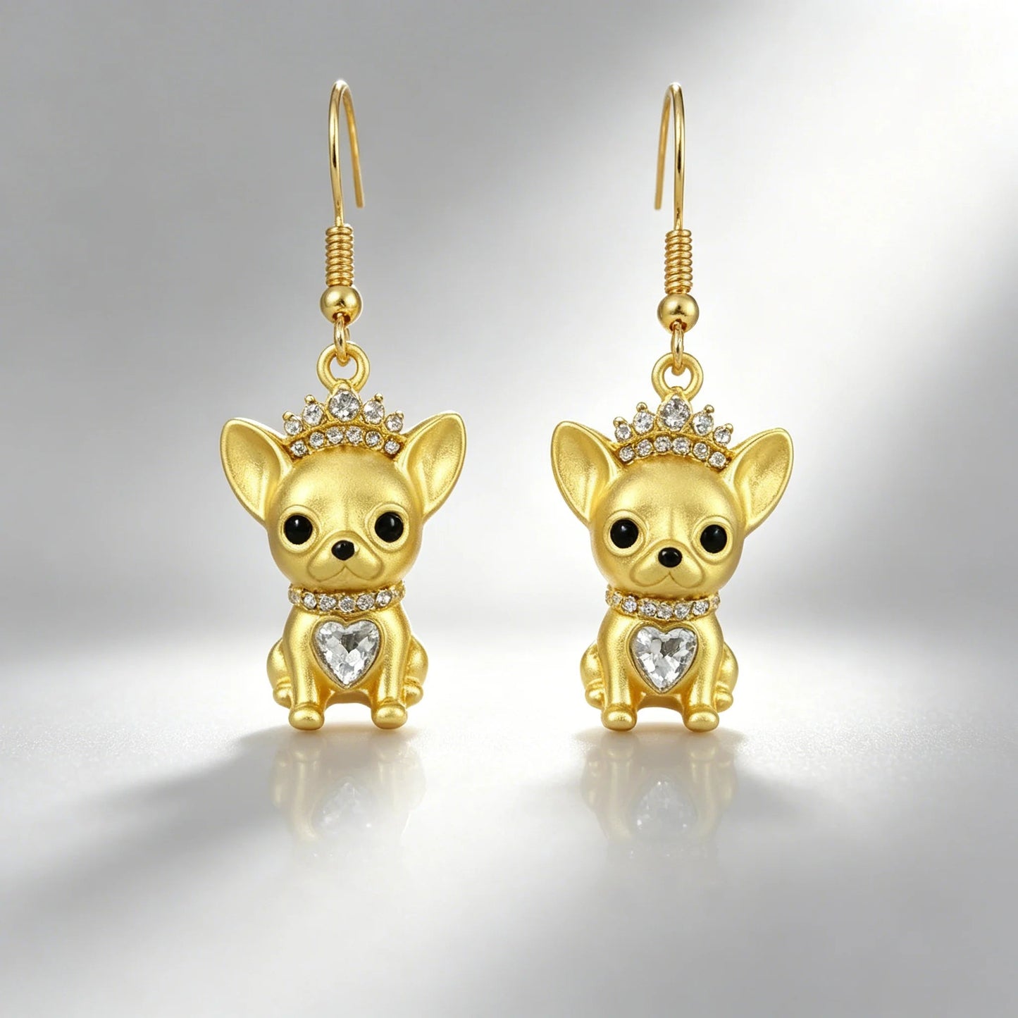 Chihuahua Earrings – Unique Dog Jewelry - Puppy Lover Gift