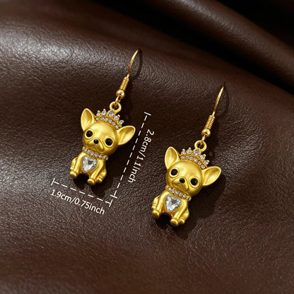 Chihuahua Earrings – Unique Dog Jewelry - Puppy Lover Gift