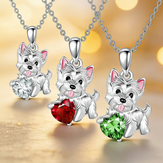 Classic West Highland Dog Necklace – Timeless Terrier Jewelry