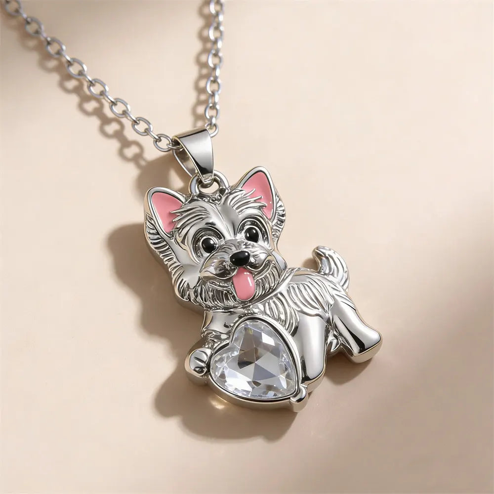 Classic West Highland Dog Necklace – Timeless Terrier Jewelry