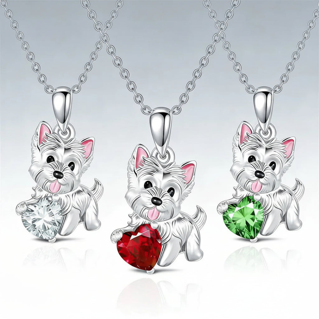 Classic West Highland Dog Necklace – Timeless Terrier Jewelry