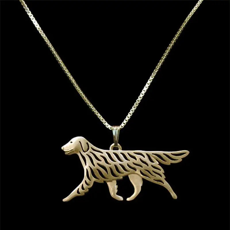 Cute Australian Shepherd Silver Necklace – Charming Puppy Gift