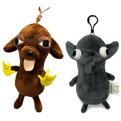 Cute Cream Chihuahua Stuffed Animal - Bag Charm - Soft Plush Dog Toy Gift