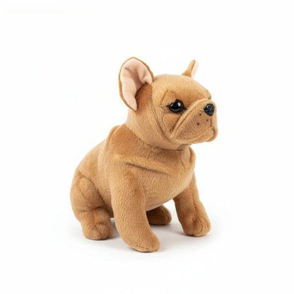 Cute Fawn French Bulldog Plush Stuffed Animal - Dog Toy for Children