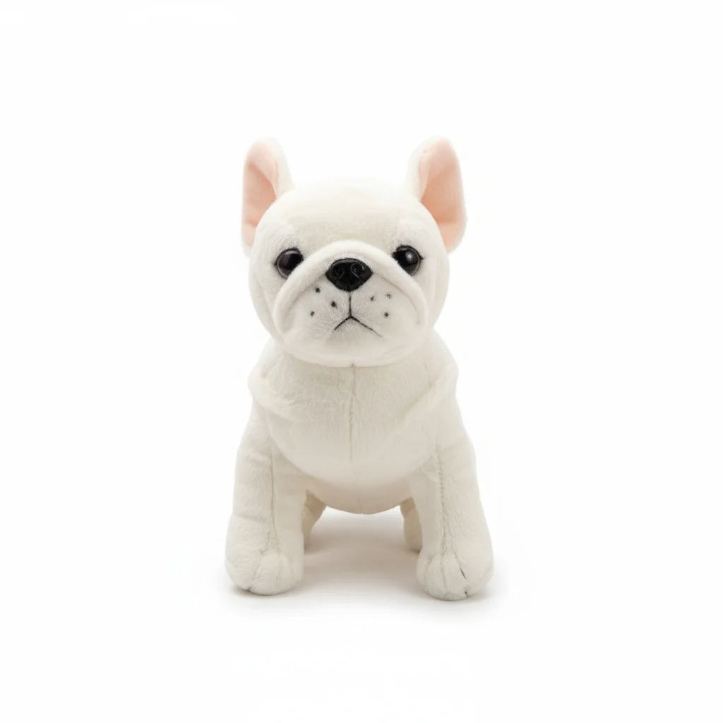 Cute Fawn French Bulldog Plush Stuffed Animal - Dog Toy for Children