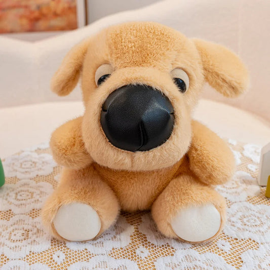 Cute Golden Retriever Stuffed Animal – Soft Golden Plush Dog Toy
