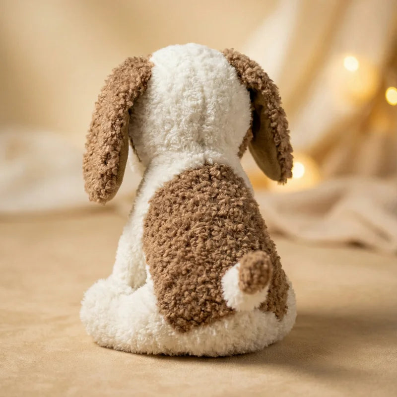 Cute Tan and White Beagle Stuffed Animal – Plush Toy for Dog Lover