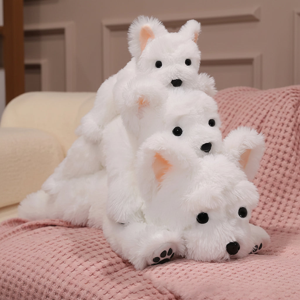 Cute West Highland White Terrier Stuffed Animal