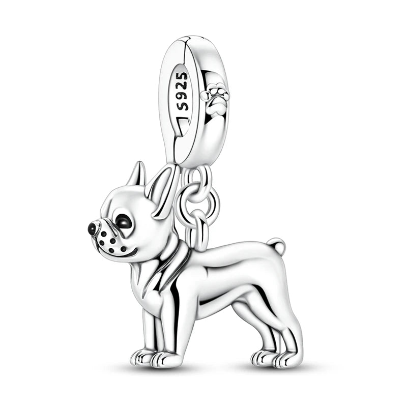 Delicate French Bulldog Pendant – Silver Dog Jewelry