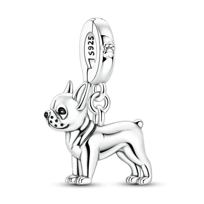 Delicate French Bulldog Pendant – Silver Dog Jewelry