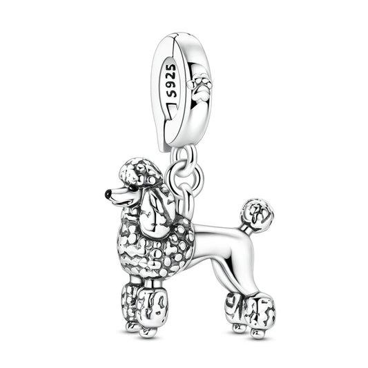 Delicate Poodle Jewelry - Silver Charm – Beautiful Puppy Jewelry for Women