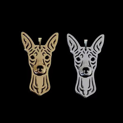 Elegant Miniature Pinscher Dog Charm Necklace – Premium Jewelry