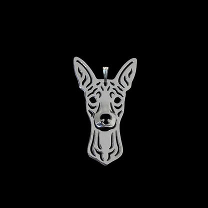 Elegant Miniature Pinscher Dog Charm Necklace – Premium Jewelry