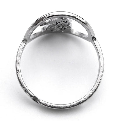 French Bulldog Silver Ring – Detailed Frenchie Dog Jewelry
