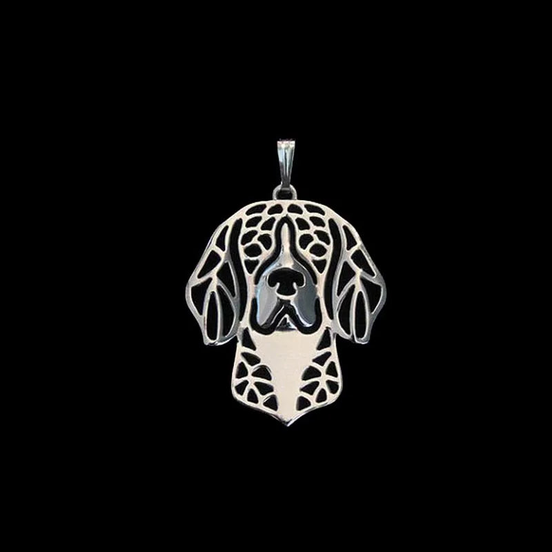 Golden and Silver Beagle Pendant Charm – Dog Love Jewelry for Women