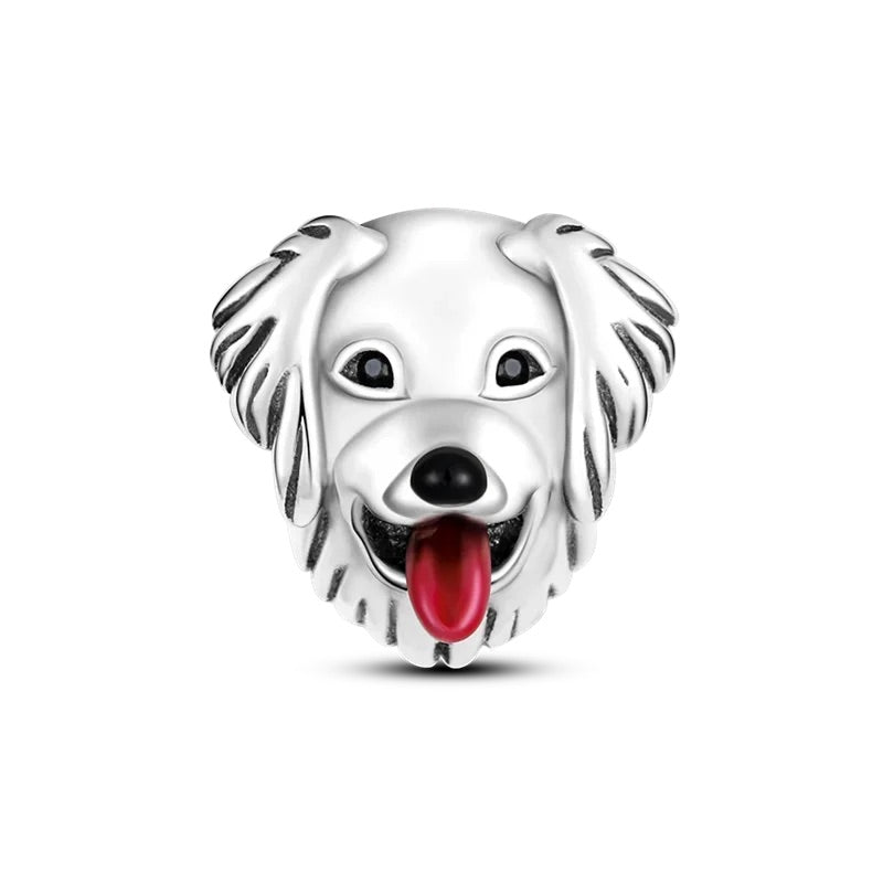 Golden Retriever Charm – Cherished Dog Memory Pendant