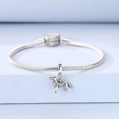 Golden Retriever Charm – Sun-Kissed Puppy Whisper Pendant