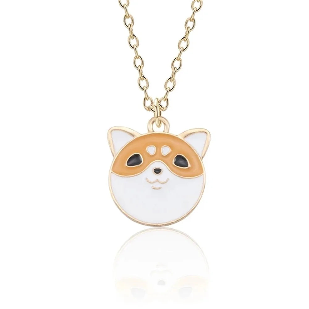 Luminous Shiba Inu Necklace – Bright Energy Dog Jewelry for Women