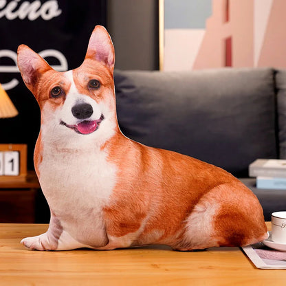 Red and White Cherry Blaze Corgi Puppy Plush – Cuddle Companion