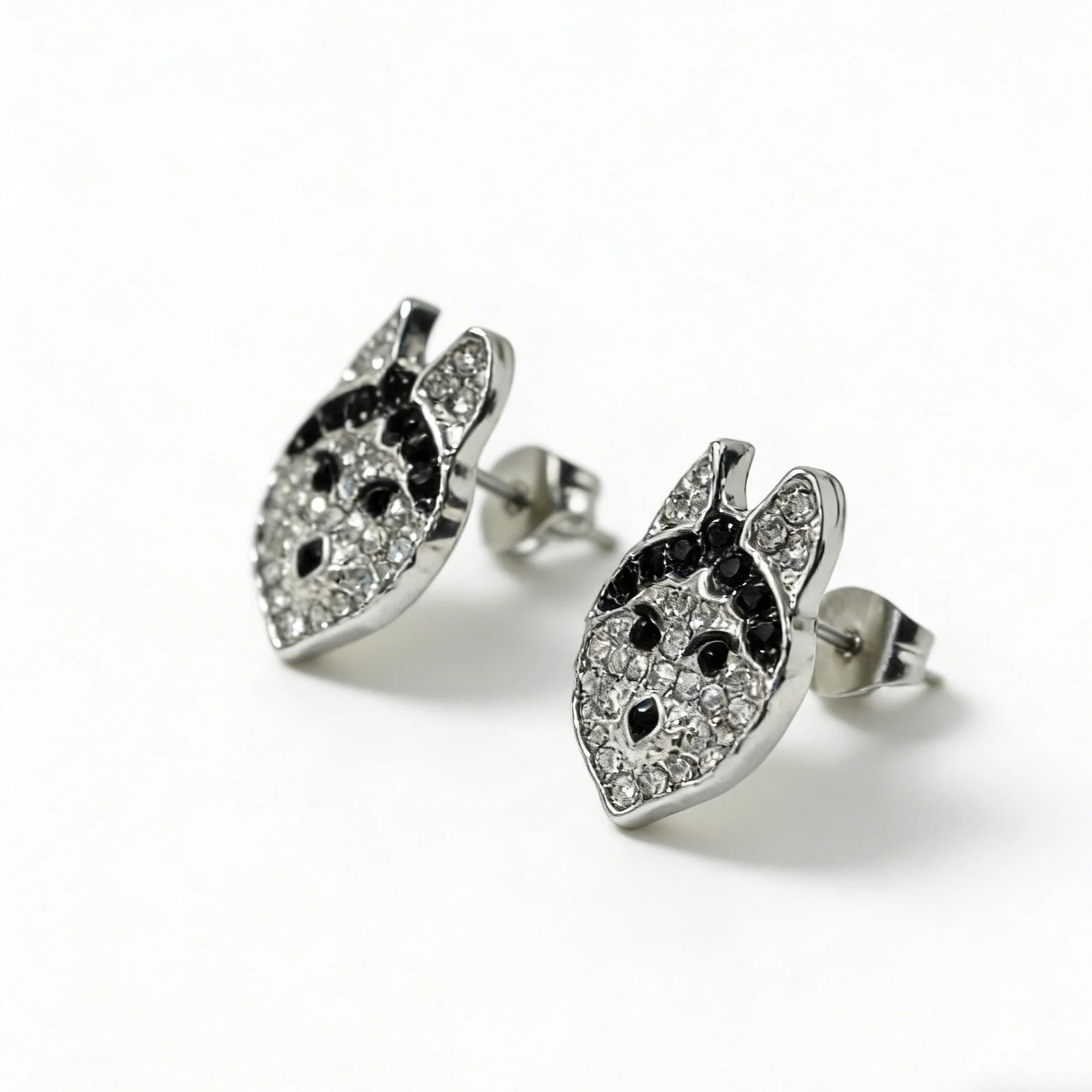 Siberian Husky Silver Earrings – Unique Dog Jewelry Gift for Girls