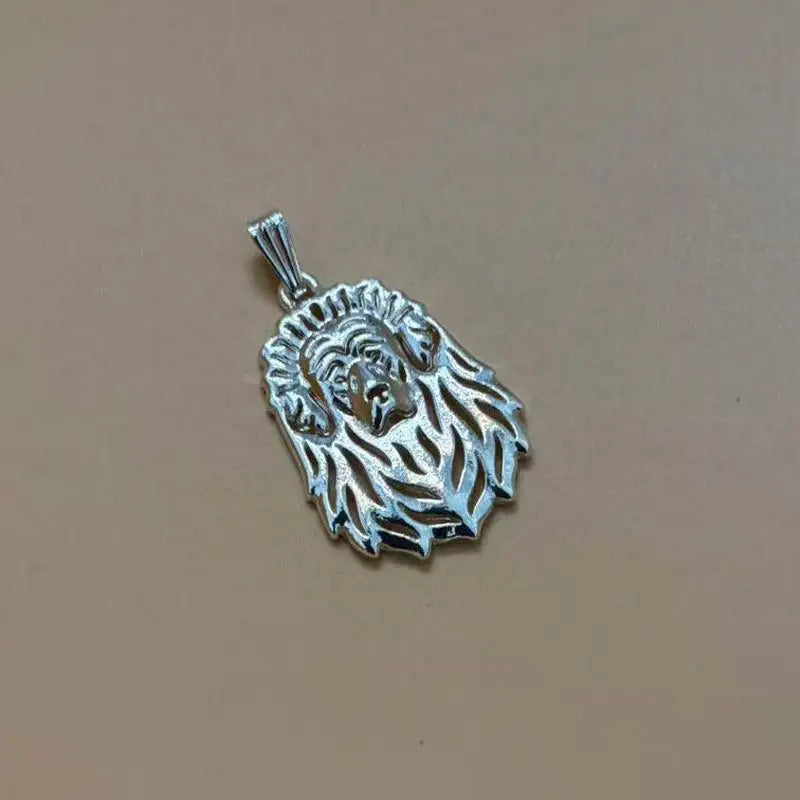 Silver and Gold Tibetan Mastiff Charm – Powerful Guardian Dog Jewelry