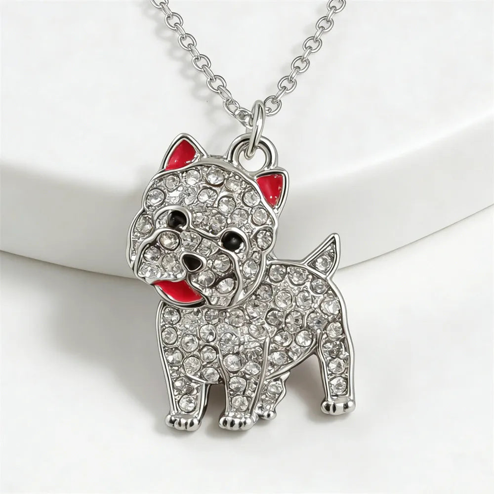 Stylish West Highland Necklace – Unique Dog Lover Jewelry