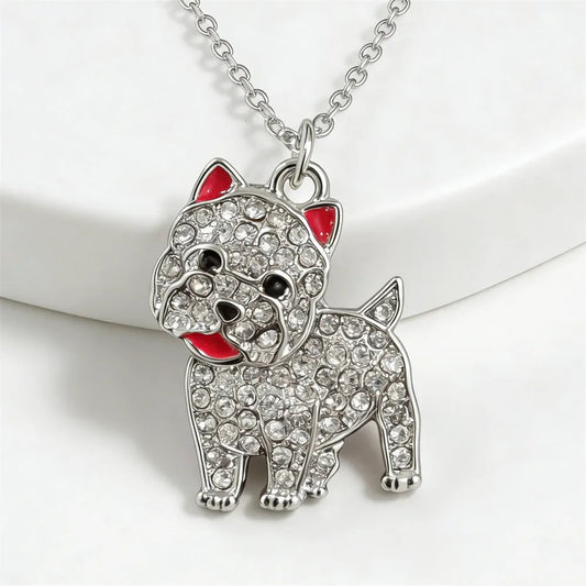 Stylish West Highland Necklace – Unique Dog Lover Jewelry