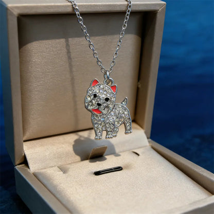 Stylish West Highland Necklace – Unique Dog Lover Jewelry