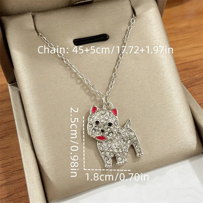 Stylish West Highland Necklace – Unique Dog Lover Jewelry