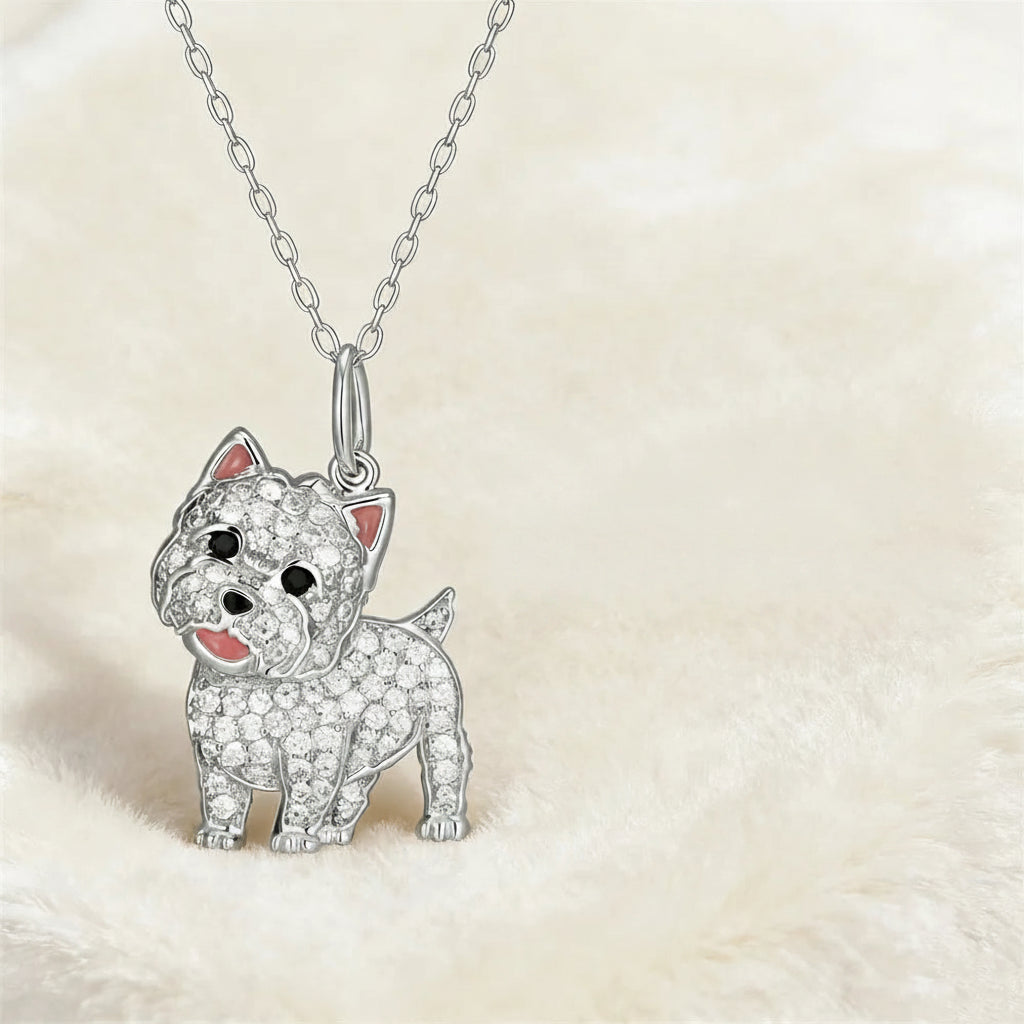 Stylish West Highland Necklace – Unique Dog Lover Jewelry
