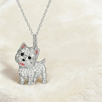 Stylish West Highland Necklace – Unique Dog Lover Jewelry