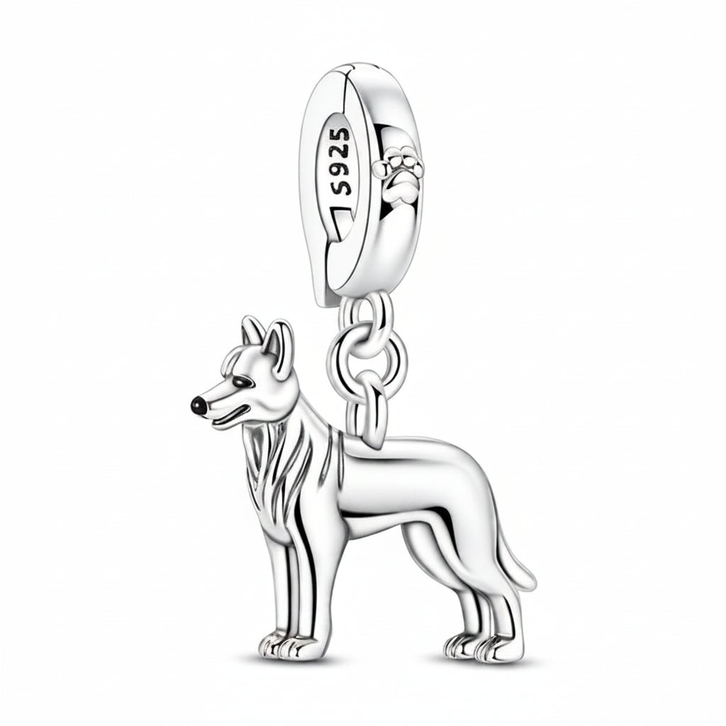 Trendy German Shepherd Charm – Modern Dog Lover Accessory