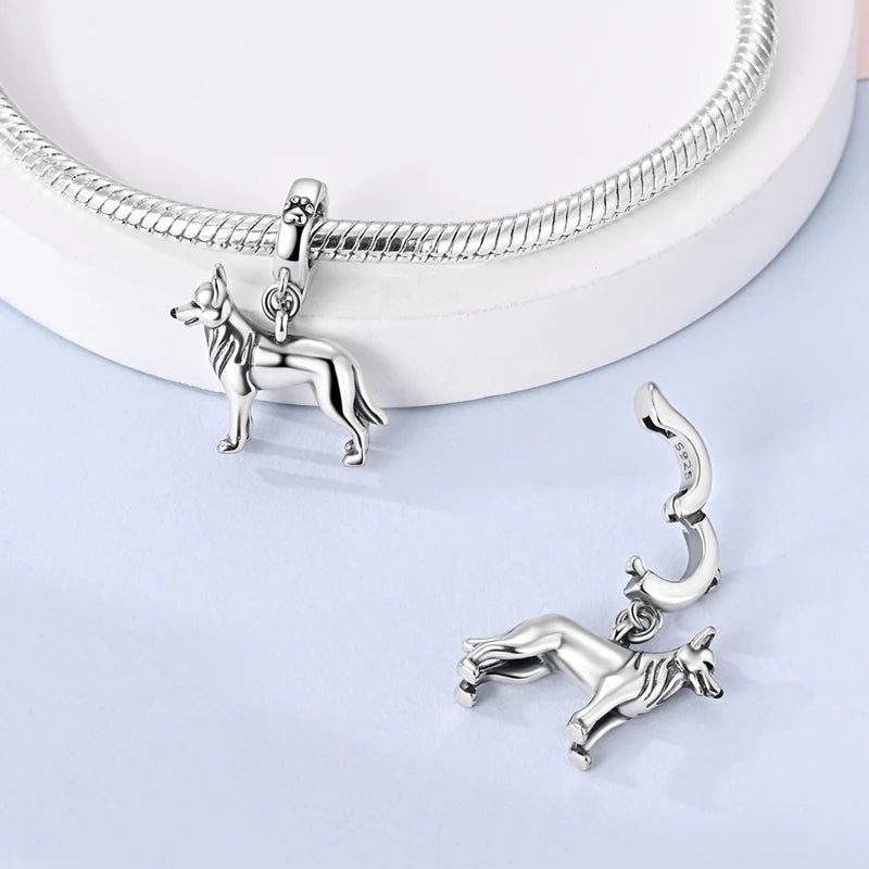 Trendy German Shepherd Charm – Modern Dog Lover Accessory